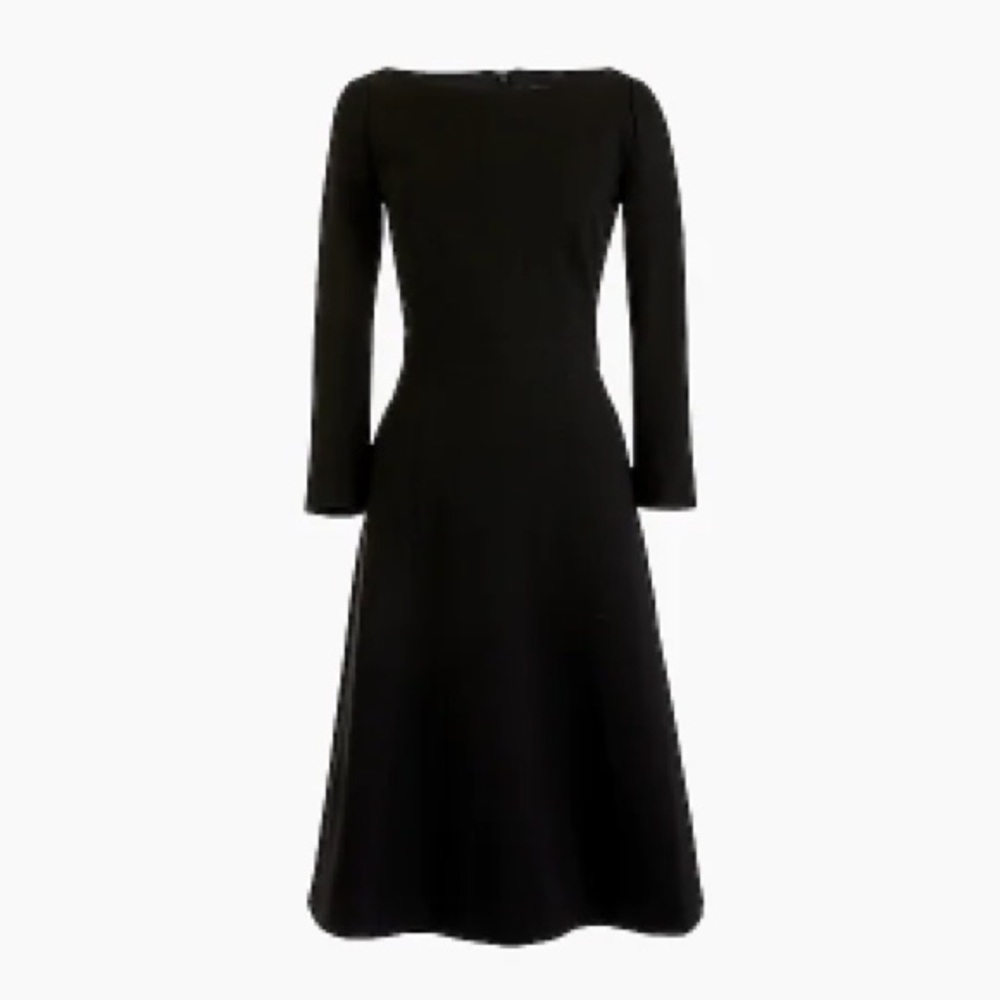 NWT J.Crew Tall Longsleeve Ponte Dress J7137